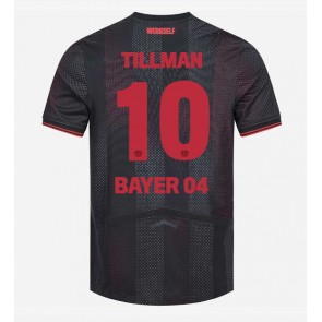 Billiga Bayer Leverkusen Malik Tillman #10 Hemmatröja 2025-26 Kortärmad